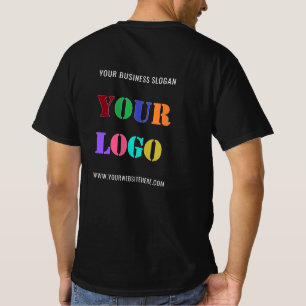 Custom Logo Business Promotional Personalised - T-Shirt