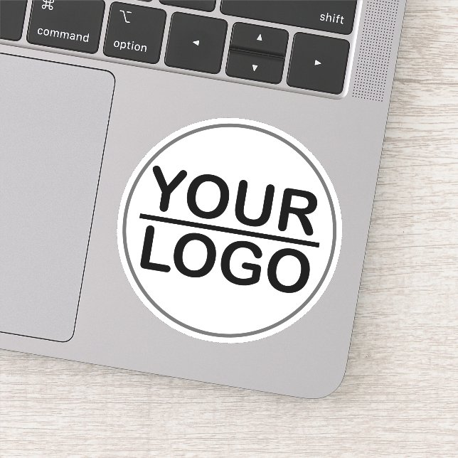 Custom logo business sticker (Detail)