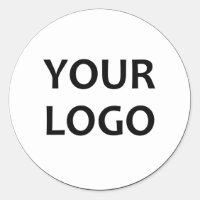 custom logo business sticker