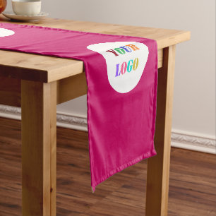 Custom Logo Business Table Runner Choose Colours