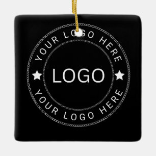 Custom Logo Ceramic Ornament