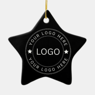 Custom Logo Ceramic Ornament