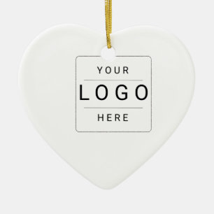 Custom Logo Ceramic Ornament