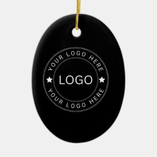 Custom Logo Ceramic Ornament