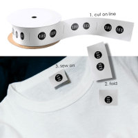 Custom Logo Clothing Labels Sew On Sewing Label