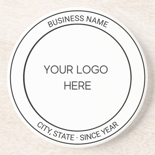 Custom Logo Coaster: Showcasing Your Business Coaster (Front)