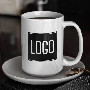 Custom Logo Coffee Mug for Business Branding