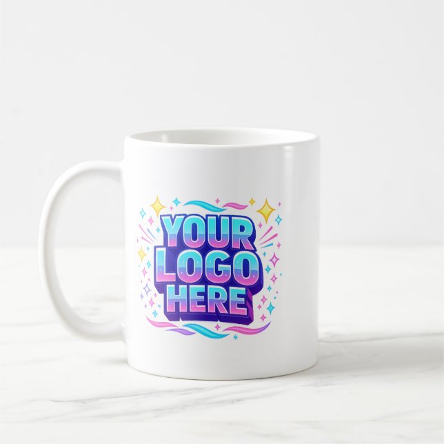 Custom Logo Coffee Mug Personalized Business Gift (Left)