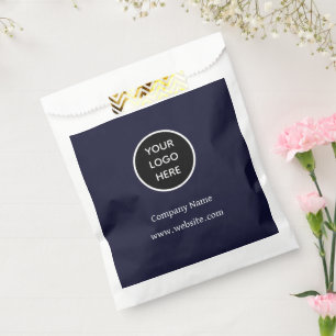 Custom Logo Company Blue Business Corporate Favour Bag
