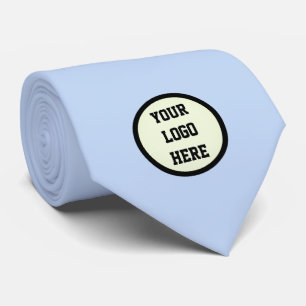 Custom Logo Company Blue Business Corporate Tie