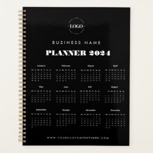 Custom Logo Company Business Name Calendar 2024 Planner