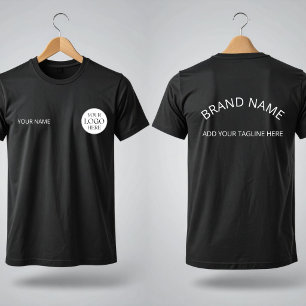 Custom Logo Company Corporate Small Business T-Shirt