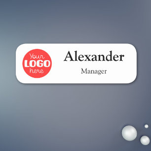 Custom Logo Company Employee Name Tag
