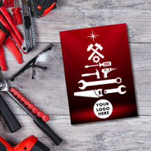 Custom Logo Contractor Christmas Tree Tools 