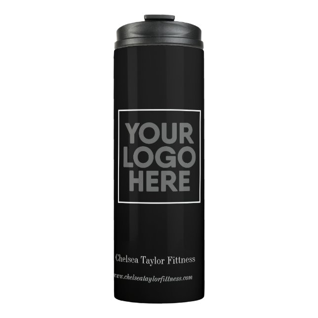 Custom Logo Corporate Company Event Business  Thermal Tumbler (Front)