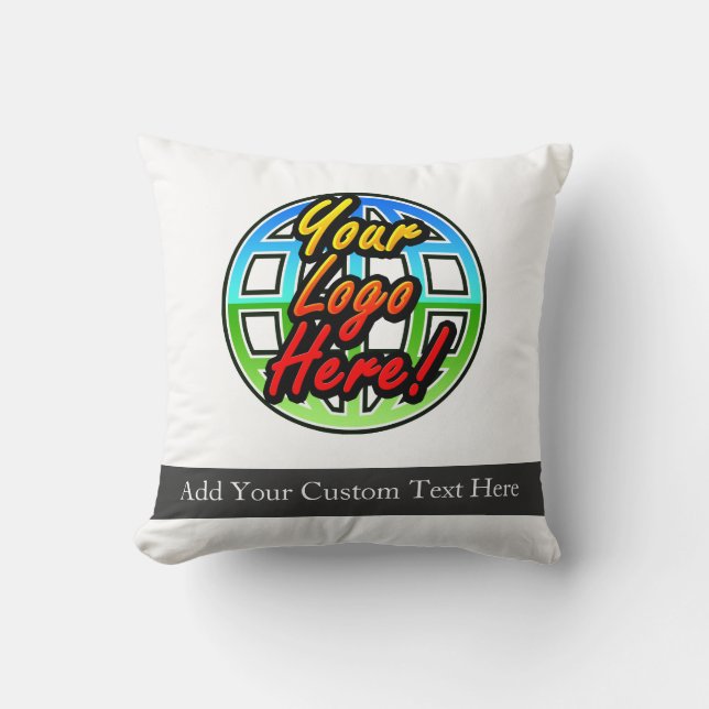 Custom Logo Corporate Gift Cushion (Front)