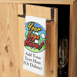 Custom Logo Corporate Gift Tea Towel