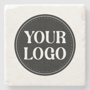 Custom Logo Corporate Holiday Gift Keepsakes Bulk  Stone Coaster