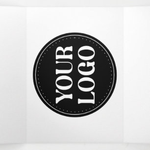 Custom Logo Corporate Holiday Gift Keepsakes Bulk Tri-Fold Announcement