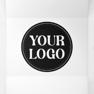 Custom Logo Corporate Holiday Gift Keepsakes Bulk  Tri-Fold Invitation