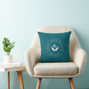 Custom Logo Corporate Showroom Matching Cushion