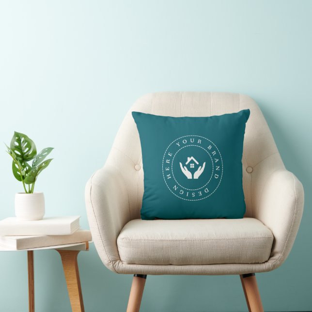 Custom Logo Corporate Showroom Matching Cushion (Chair)