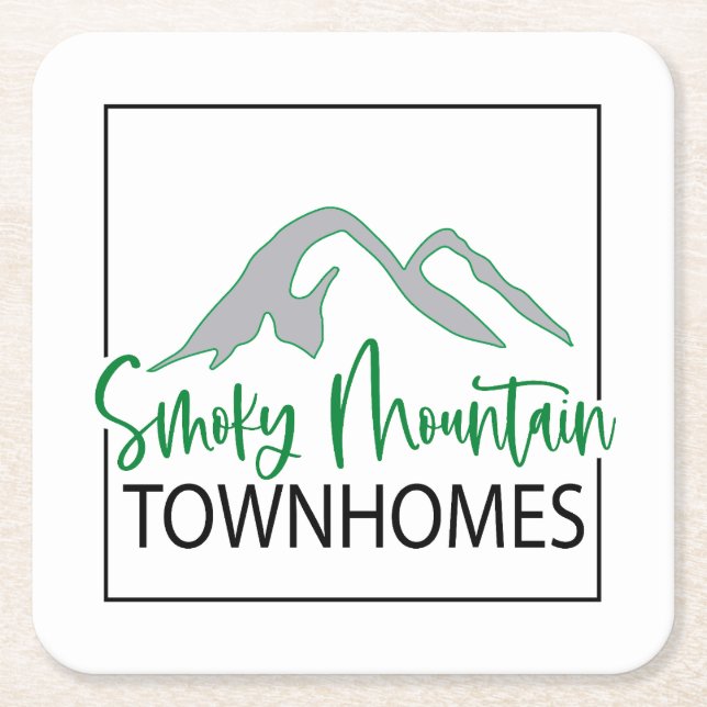 Custom Logo Disposable Coasters (Front)