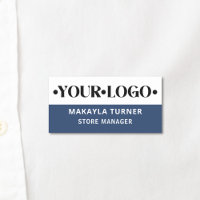 Custom Logo Employee Blue