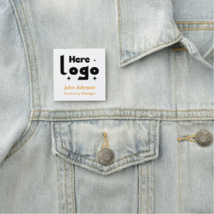 Custom Logo Employee Magnetic Name Tag