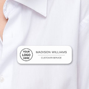 Custom Logo Employee Magnetic Name Tag