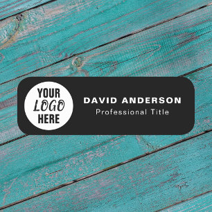 Custom Logo Employee Magnetic Or Safety Pin Name Tag