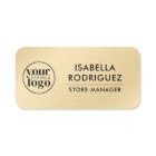 Custom Logo Employee Safety Pin or Magnetic Faux G