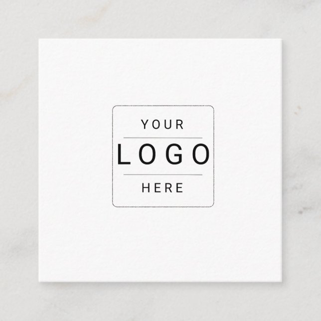 Custom Logo Enclosure Card (Front)