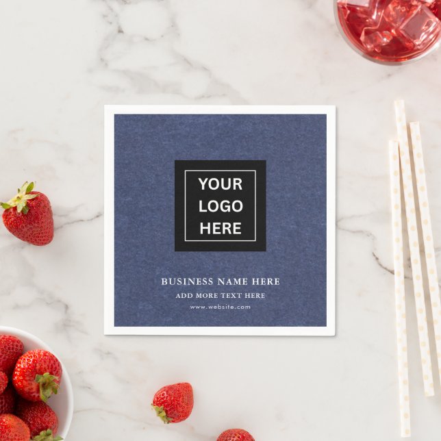 Custom Logo for Business Events Paper Napkin (Insitu)