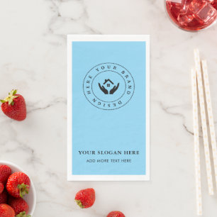 Custom Logo for Business Events Paper Napkin