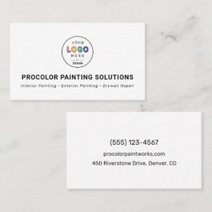 Custom Logo for Modern Branding Business Card