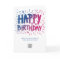 Custom Logo Fun Happy Birthday Text Greeting Card