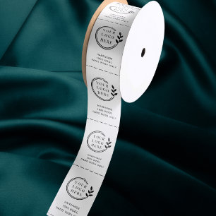 Custom Logo Garment Care Clothing Labels Satin Ribbon