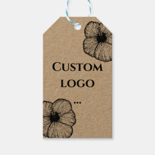 Custom logo gift tag, replacement your logo tags