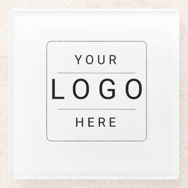 Custom Logo Glass Coaster (Front)