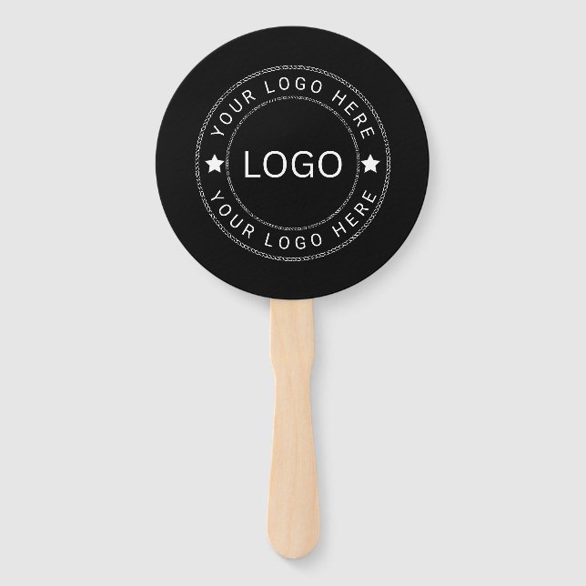 Custom Logo Hand Fan (Front)