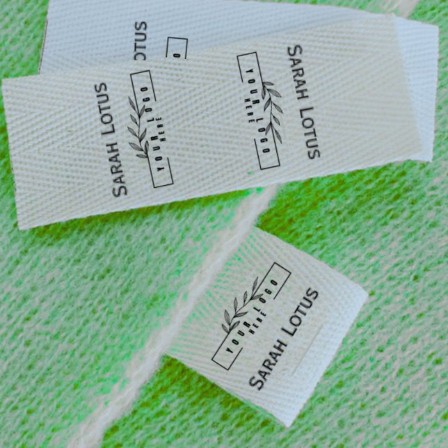  Custom logo Handmade by Sew on clothing Labels  Grosgrain Ribbon (Creator Uploaded)