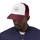 Custom Logo Hat | Business Team Mesh Trucker Caps