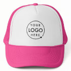 Custom Logo Hat | Business Team Mesh Trucker Caps