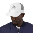 Custom Logo Hat | Business Team Mesh Trucker Caps
