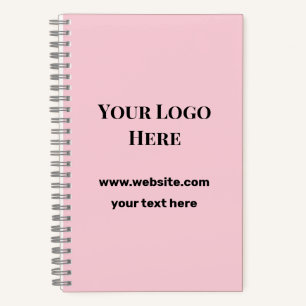 custom logo here add your website add your text no notebook