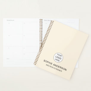Custom Logo Interior Designer Business Planner