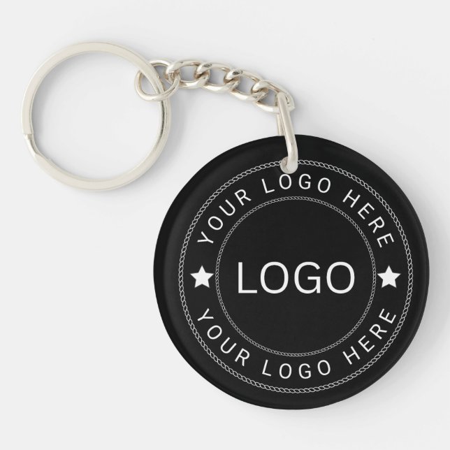 Custom Logo Key Ring (Front)