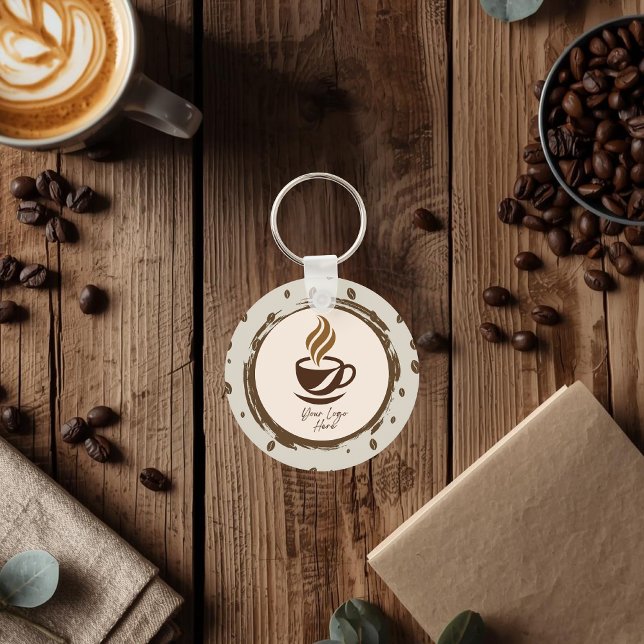 Custom Logo Keychain with QR Code  (Creator Uploaded)