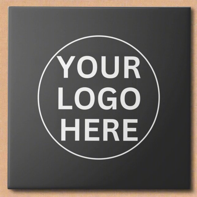 Custom Logo l  Professional Promotional Grey Ceramic Tile (Creator Uploaded)